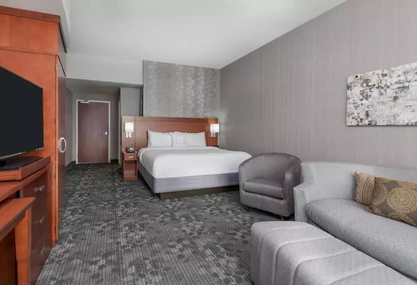キングサイズベッドのスタンダードルーム, Courtyard By Marriott Buffalo Airport