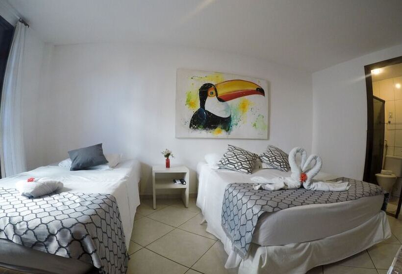 חדר סטנדרט לשלושה, Pousada Mediterranea