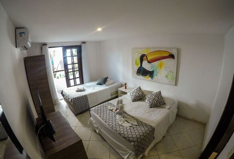 חדר סטנדרט לשלושה, Pousada Mediterranea