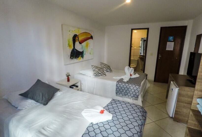 חדר סטנדרט לשלושה, Pousada Mediterranea