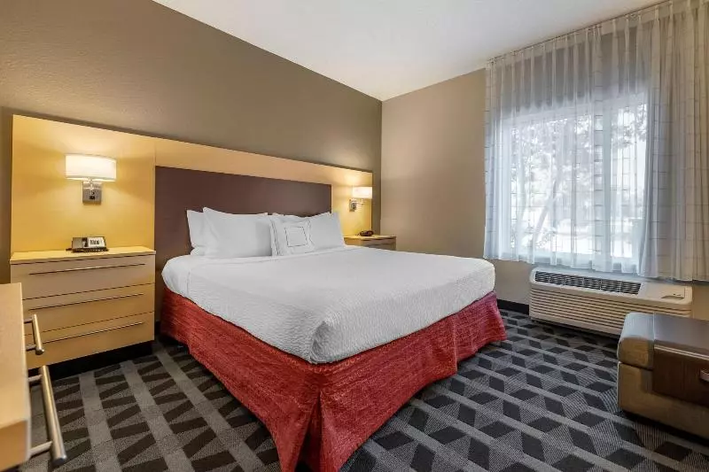 キングサイドベッドのスタンダードワンルーム, Towneplace Suites By Marriott Vincennes