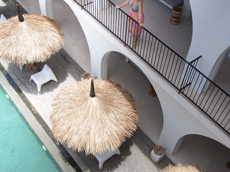 プールの見えるデラックスルーム, El Tropico Boutique