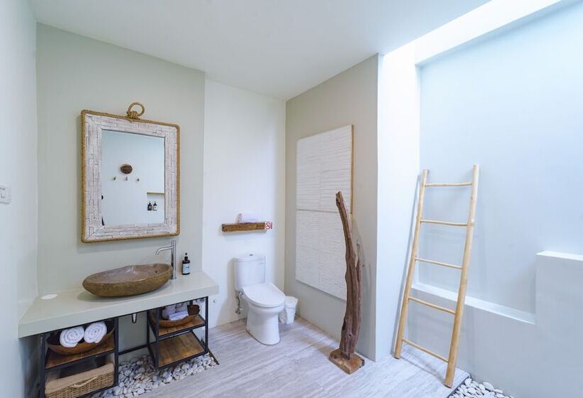 プールの見えるデラックスルーム, El Tropico Boutique