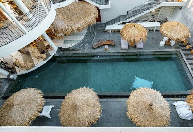 プールの見えるデラックスルーム, El Tropico Boutique