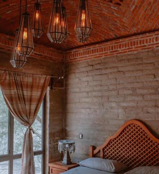 Quarto Estandar Cama King, Lavanda Aldea Holística