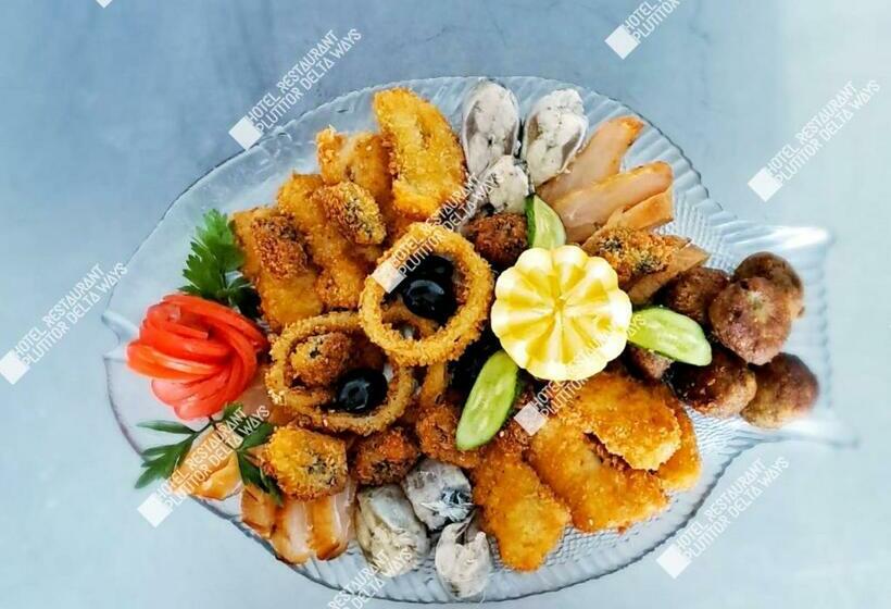 标准间, Restaurant Plutitor Delta Ways