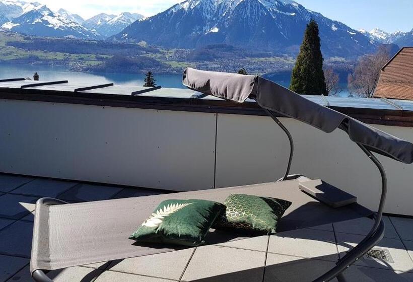 Superior room with lake view, Baren Sigriswil