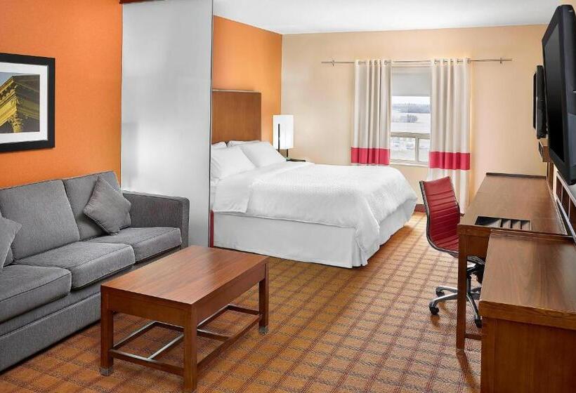 스탠다드 룸 킹사이즈 침대, Four Points By Sheraton Edmonton Gateway