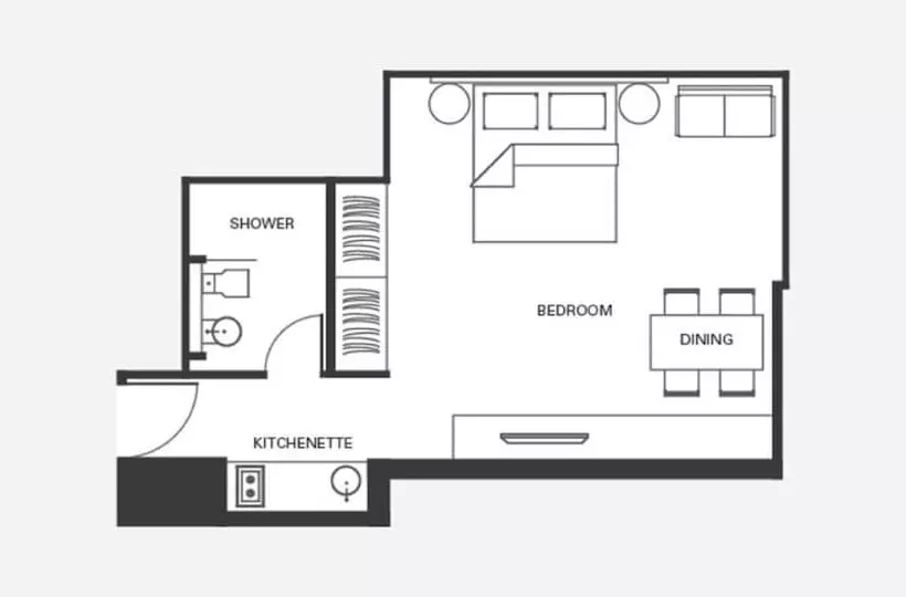 Monolocale Deluxe, Fraser Suites Perth