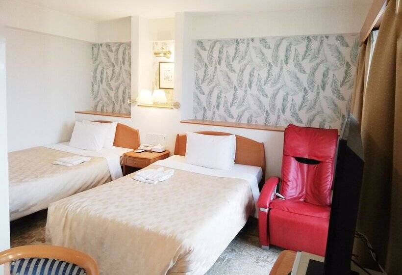 חדר סטנדרט נוף לים, Naha Beach Side