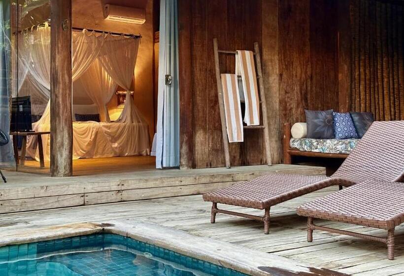 デラックスバンガロー, Soleluna Casa Pousada