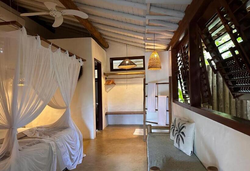 バンガローの２ベッドスタンダードルーム, Soleluna Casa Pousada