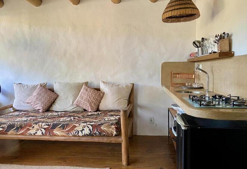 バンガローの２ベッドスタンダードルーム, Soleluna Casa Pousada