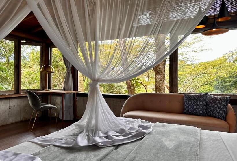 バンガローの２ベッドスタンダードルーム, Soleluna Casa Pousada