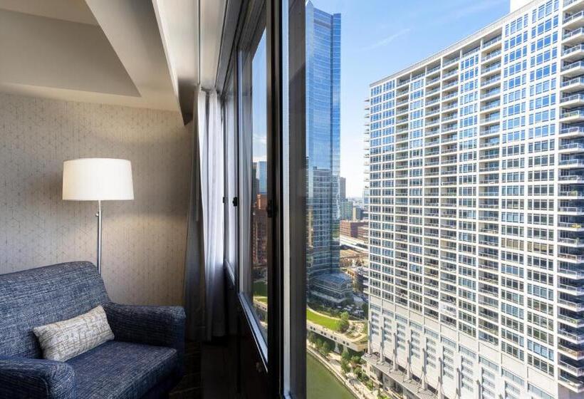 프리미엄 룸 도시 전망, Holiday Inn Chicago Dwtn The Mart, An Ihg