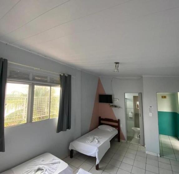 带海景的标准单人间, Pousada Vila Do Penedo