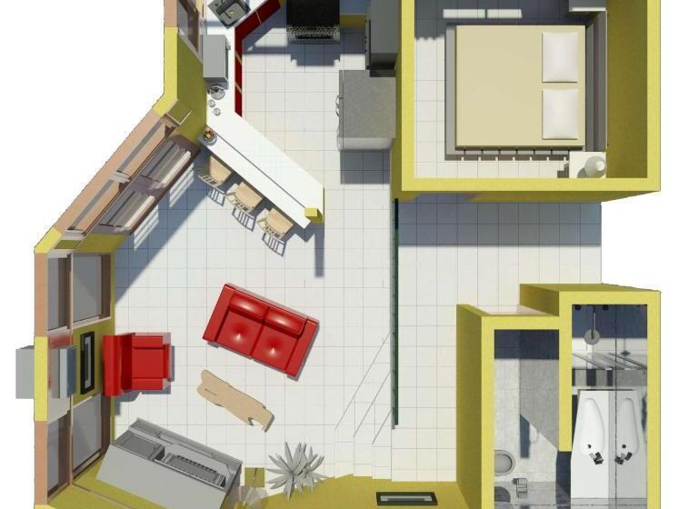 침실 1개 디럭스 아파트, Boutique Hotel Las Cascadas