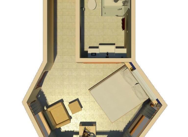 디럭스 룸, Boutique Hotel Las Cascadas