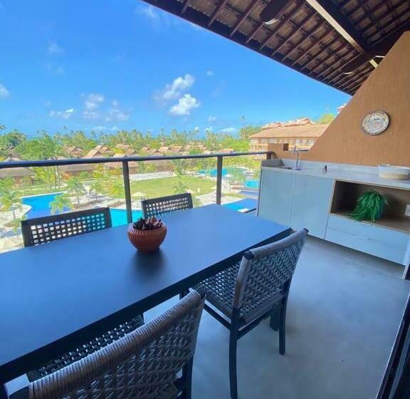 海の見える1ベッドルームアパートメント, Flat Eco Resort Praia Dos Carneiros