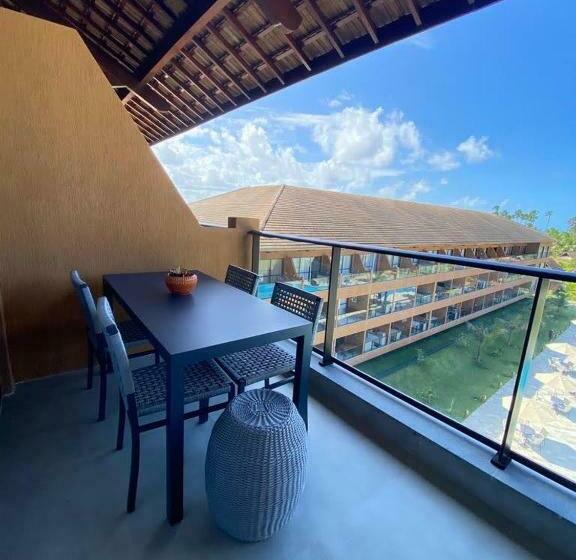 海の見える1ベッドルームアパートメント, Flat Eco Resort Praia Dos Carneiros