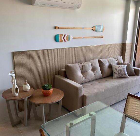 Апартаменты 1 Спальня Вид на Море, Flat Eco Resort Praia Dos Carneiros