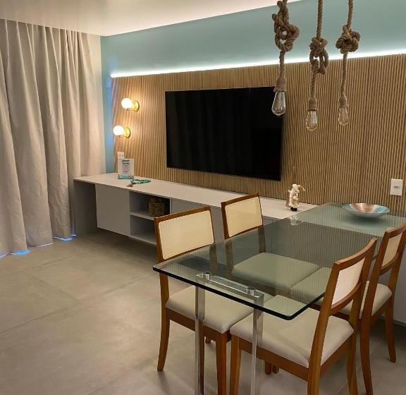 海の見える1ベッドルームアパートメント, Flat Eco Resort Praia Dos Carneiros