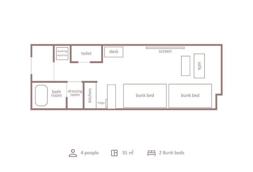 四人标准间, Minn Shin Osaka