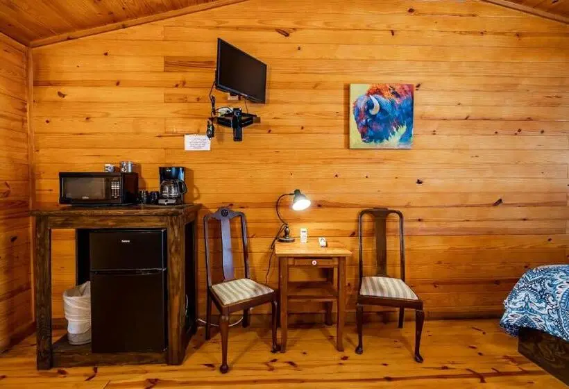 キングサイドベッドのスタンダードワンルーム, The Historic Leakey Inn