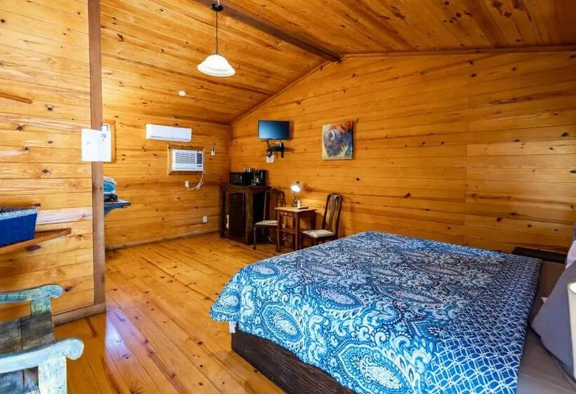 キングサイドベッドのスタンダードワンルーム, The Historic Leakey Inn