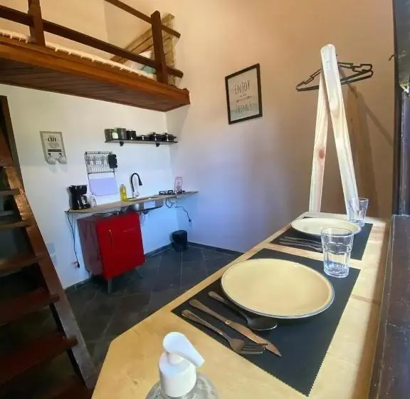 シャレー1寝室, Villa Rustica Praia Dos Anjos