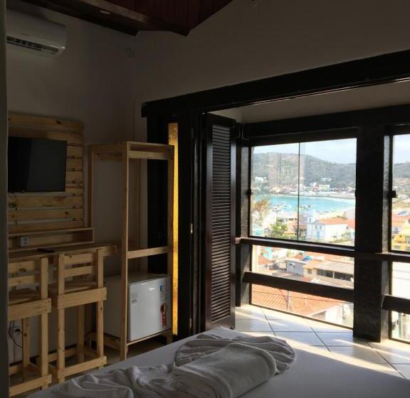 סוויטת דלוקס נוף לים, Villa Rustica Praia Dos Anjos