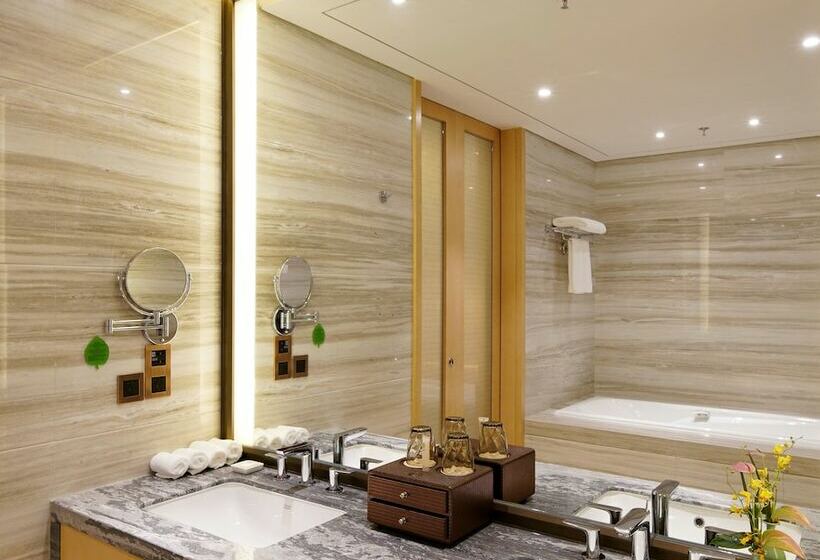 디럭스 룸, Qingshan Hotel Baotou（yingbin Building）