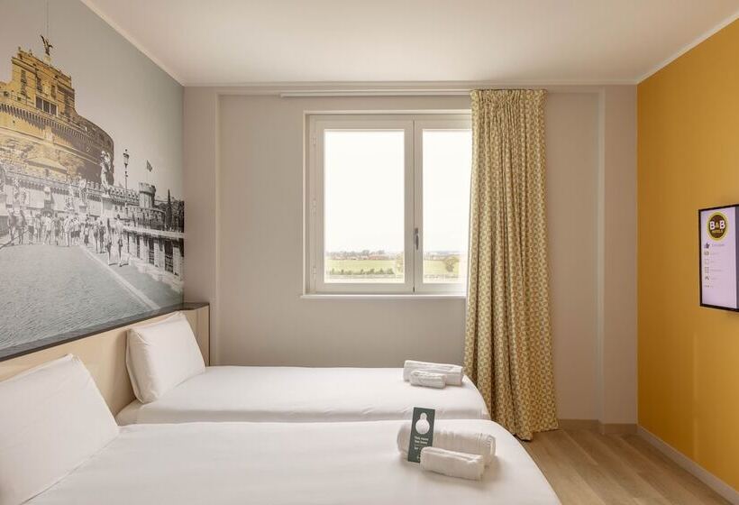 适合残疾人使用的标准间, B&B Hotel Roma Fiumicino Aeroporto Fiera 2