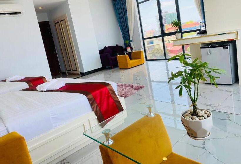 غرفة ديلوكس, Kampot Sunny