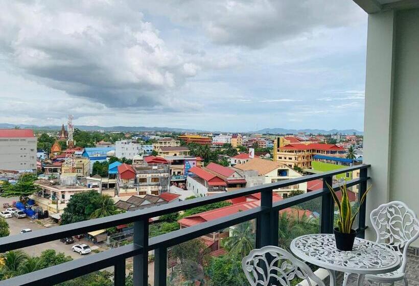غرفة ديلوكس عائلية, Kampot Sunny