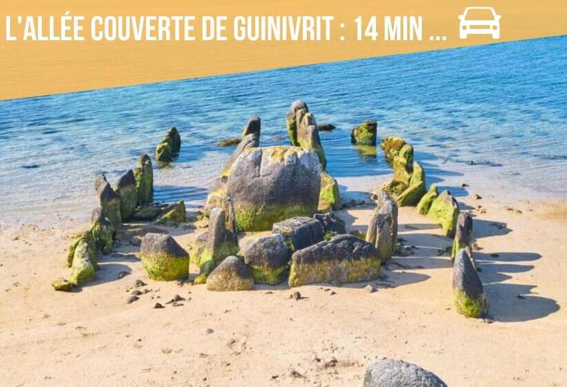 デラックスルーム, La Casa Du Dolmen Clara, Balnéo Privée, Entre Terre Et Mer