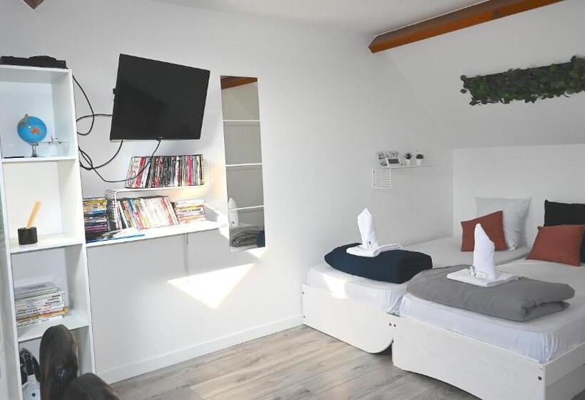 Номер Стандарт, Cosy Chambre Chez Habitant 5mn Aéroport Roissy Cdg