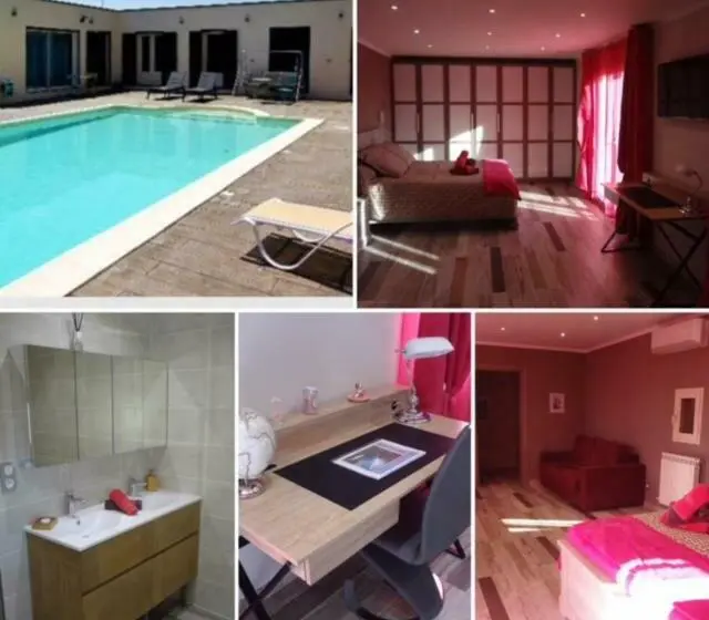 キングサイズベッドのスイートルーム, Histoire D ô   Les Piscines   Chambres D Hôtes