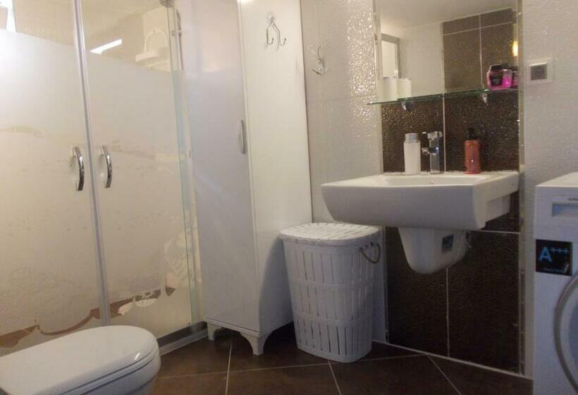 غرفة قياسية حمام مشترك, İde Beach Home