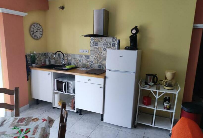 침실 1개 가든 전망 아파트, Villas En Chanay
