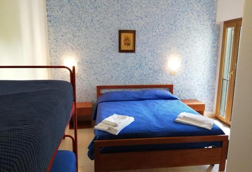 חדר לארבעה סטנדרטי עם מרפסת, Parigino