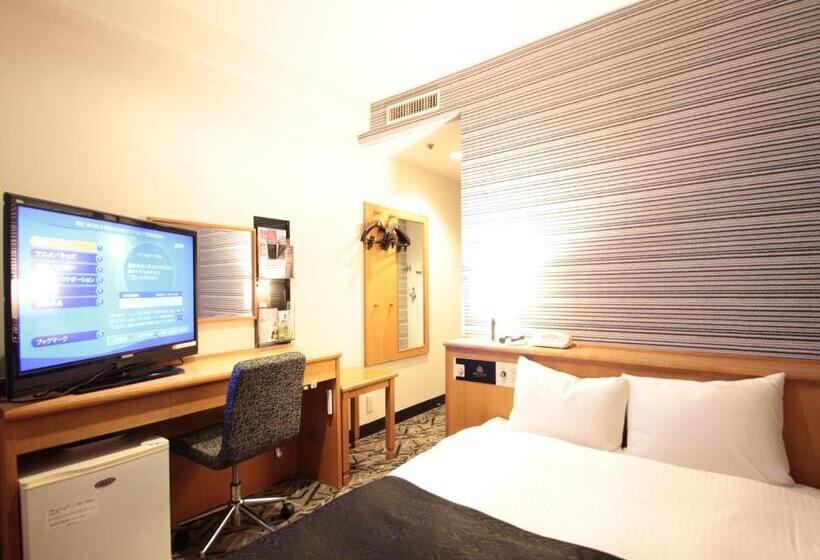 ダブルベッドのベーシックルーム, Apa Hotel Yamaguchi Hofu