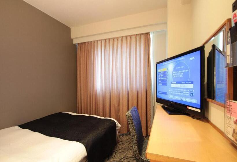 ダブルベッドのベーシックルーム, Apa Hotel Yamaguchi Hofu