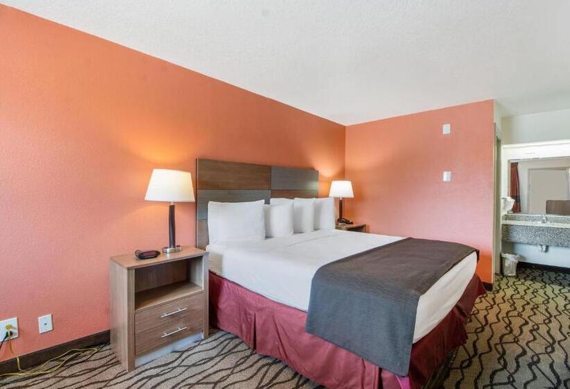 اتاق استاندارد با تخت بزرگ, Motel 6 Galveston, Tx Seawall