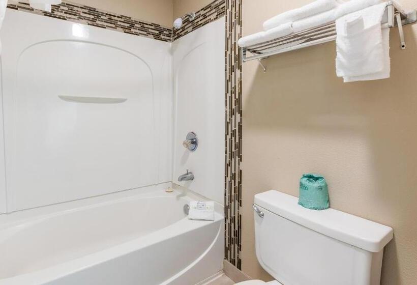 חדר סטנדרט שתי מיטות זוגיות, Motel 6 Galveston, Tx Seawall