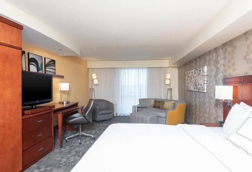 스탠다드 룸 킹사이즈 침대, Courtyard Milwaukee Airport