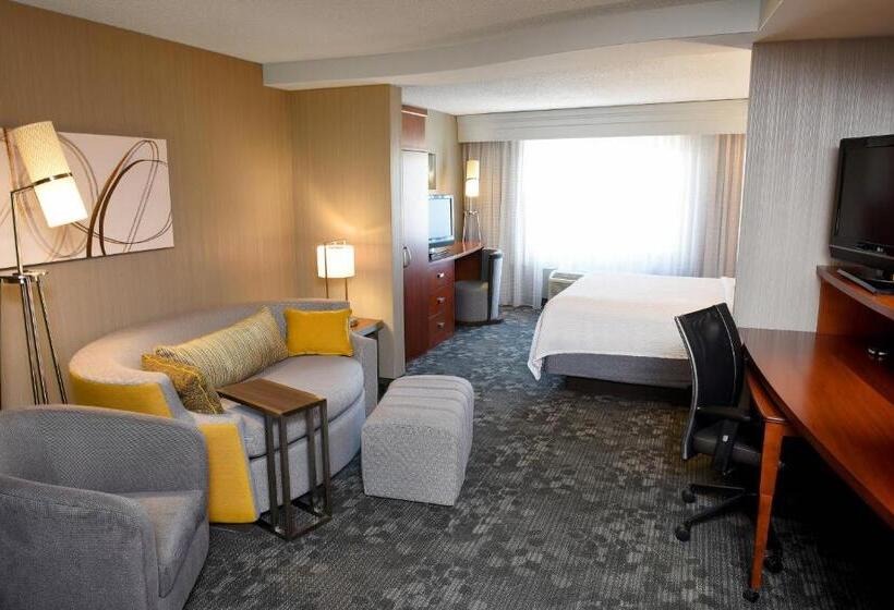 اتاق استاندارد با تخت بزرگ, Courtyard By Marriott Sioux Falls