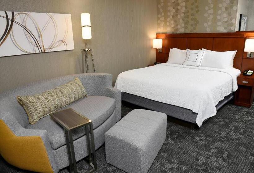 اتاق استاندارد با تخت بزرگ برای معلولان, Courtyard By Marriott Sioux Falls