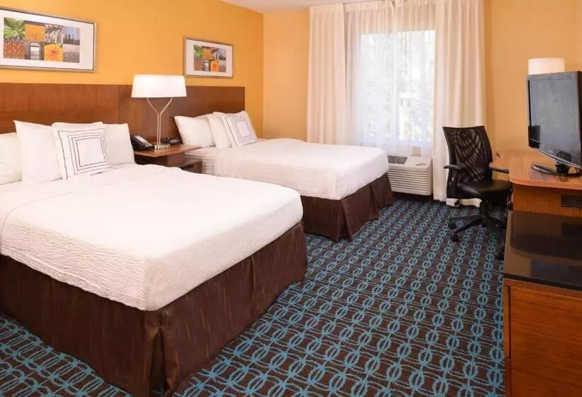 2ダブルベッドのスタンダードルーム, Fairfield Inn & Suites By Marriott Anderson Clemson