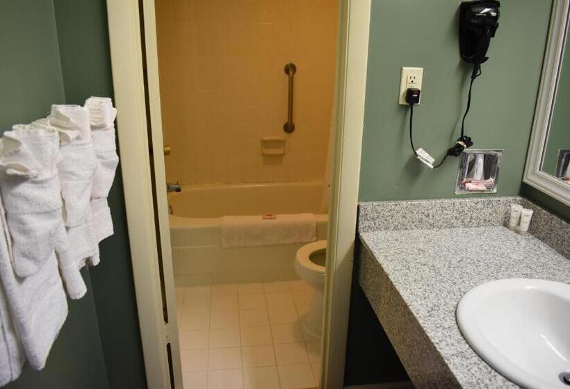 キングサイズベッドのスタンダードルーム, Motel 6 Culpeper, Va